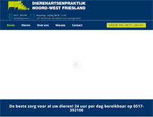 Tablet Screenshot of dapnoordwestfriesland.nl